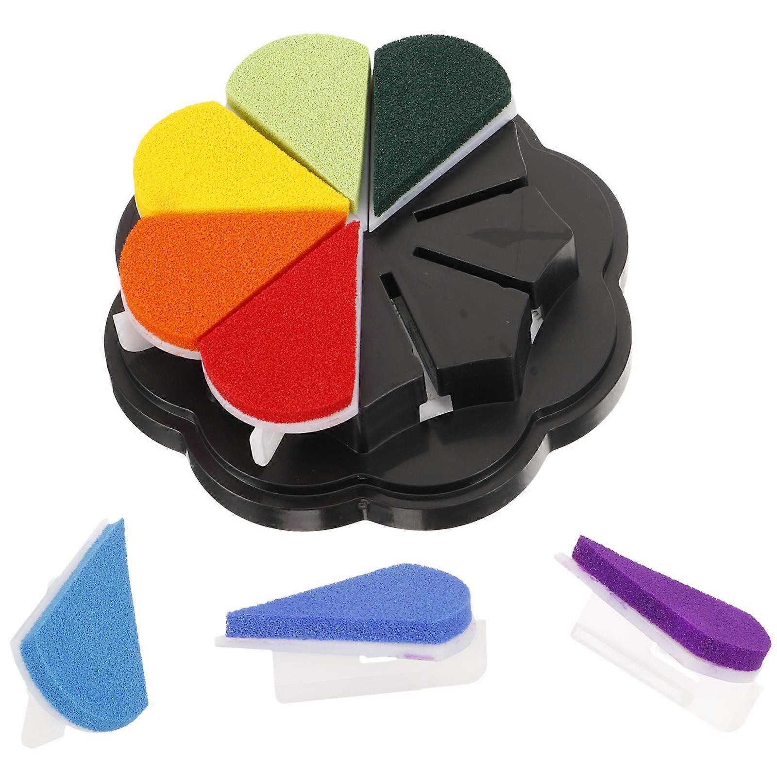 Assorted Color Silicone Inkpad for Scrapbook Painting Versatile Tool