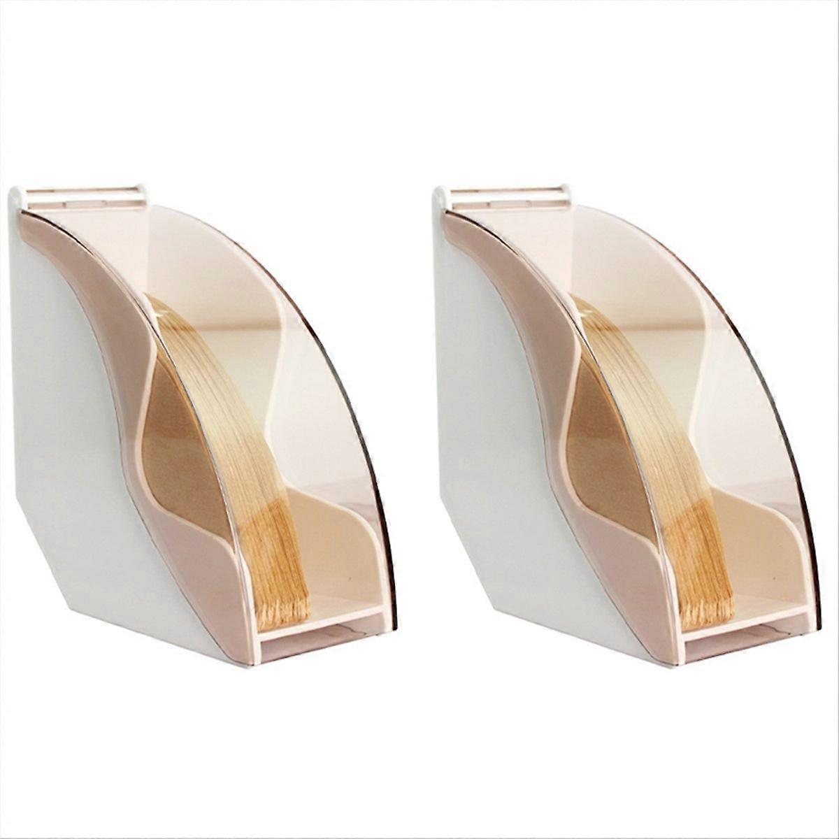 Dustproof Filter Paper Box Filter Paper Holder Coffee Filter White