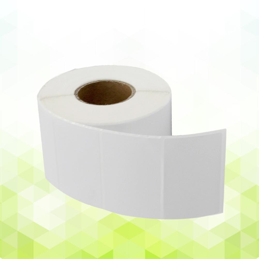 Printer Sticker Barcode Label Tape for Use with 1000Pcs White Blank Labels