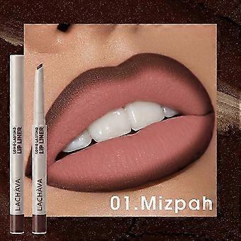 Long-Lasting Lipstick Pencil, 2-in-1 Matte Lipliner Pencil for Sculpting & Filling, Rich Color Creamy Waterproof Lip Liner Crayon, Lip Contour Tint Ma