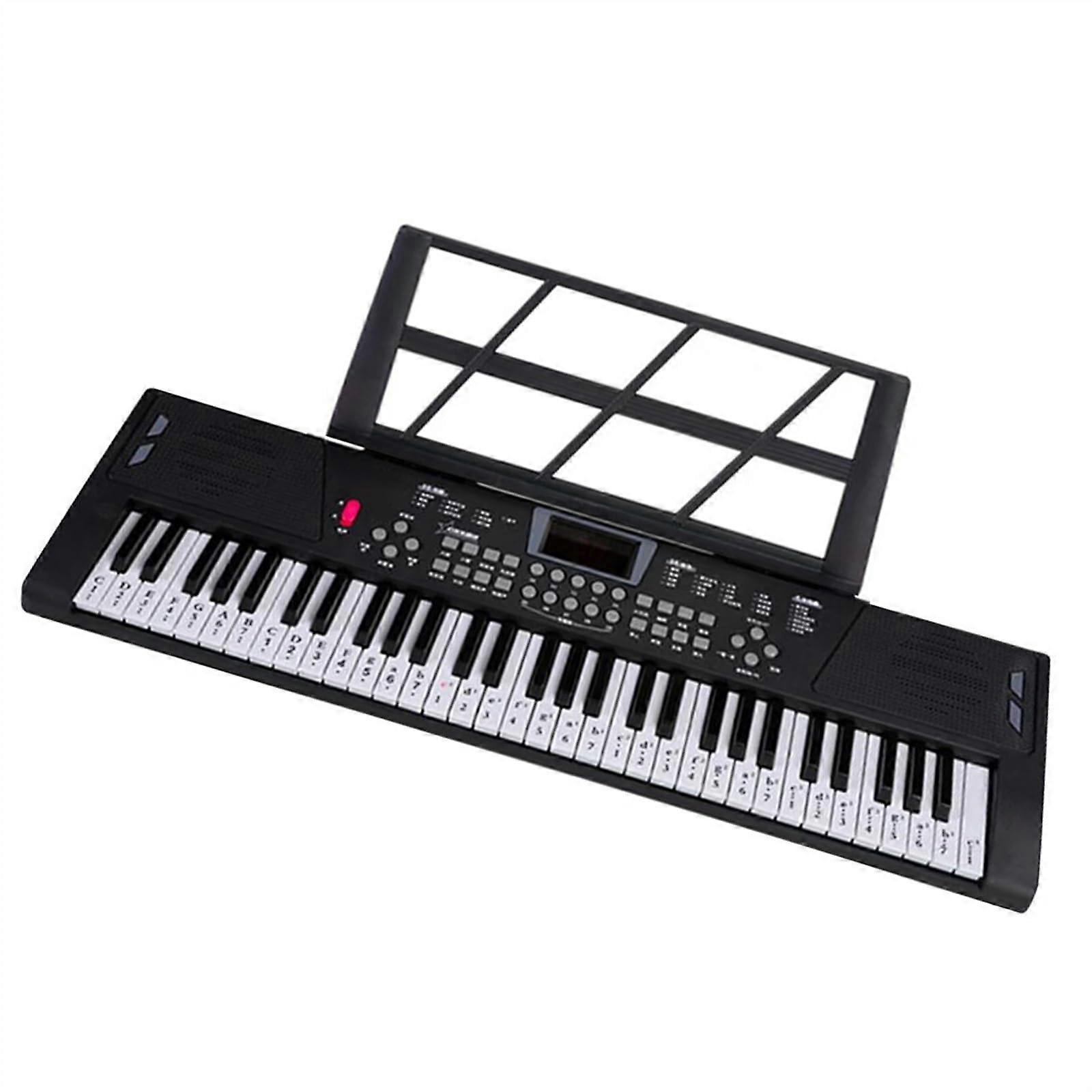 Electronic Keyboard 61 Keys Digital Piano for Beginners with USB, Split Mode and Recording Function