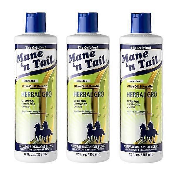 Mane 'n Tail Herbal Gro Shampoo 355 ml (3-Pack)