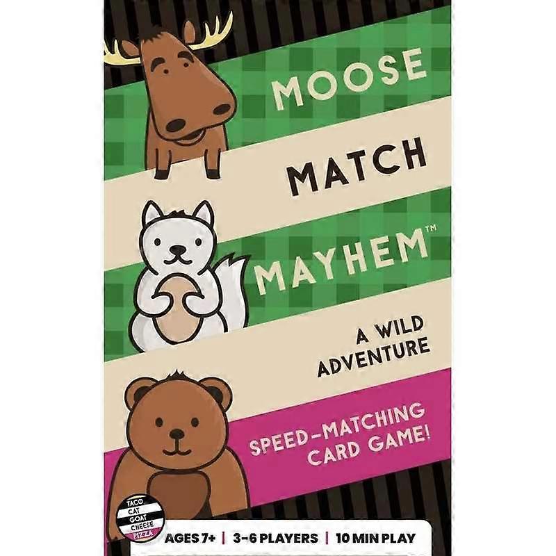 Moose Match Mayhem Card Game