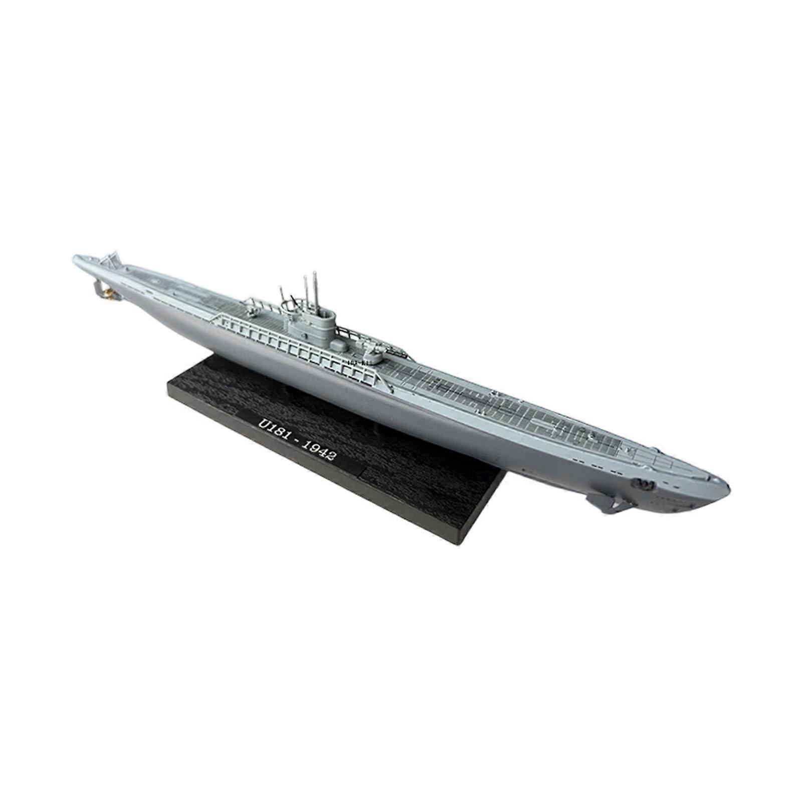 1/350 Scale Submarine Model Ornament Teaching Aids with Display Base Simulation