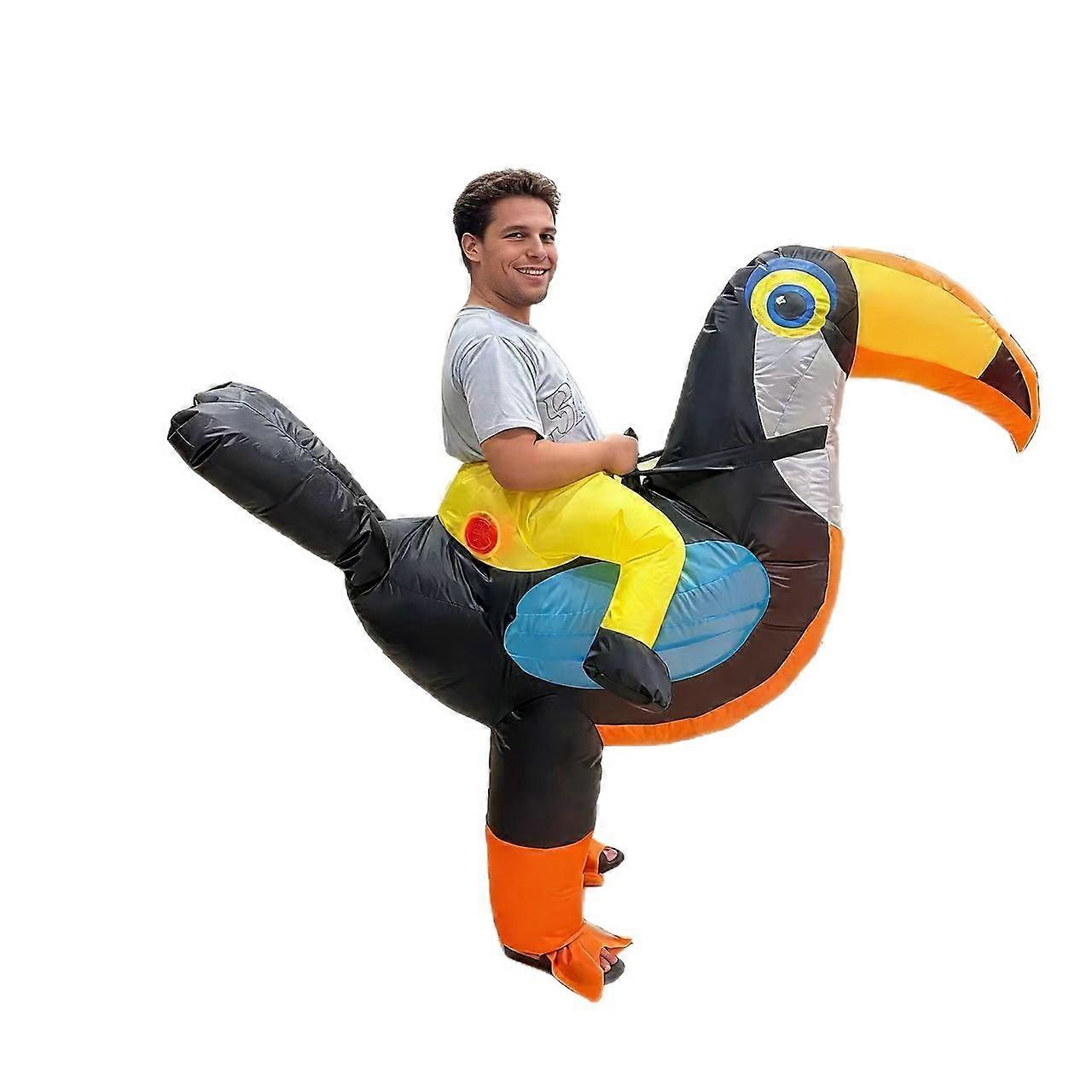 Toucan inflatable costume