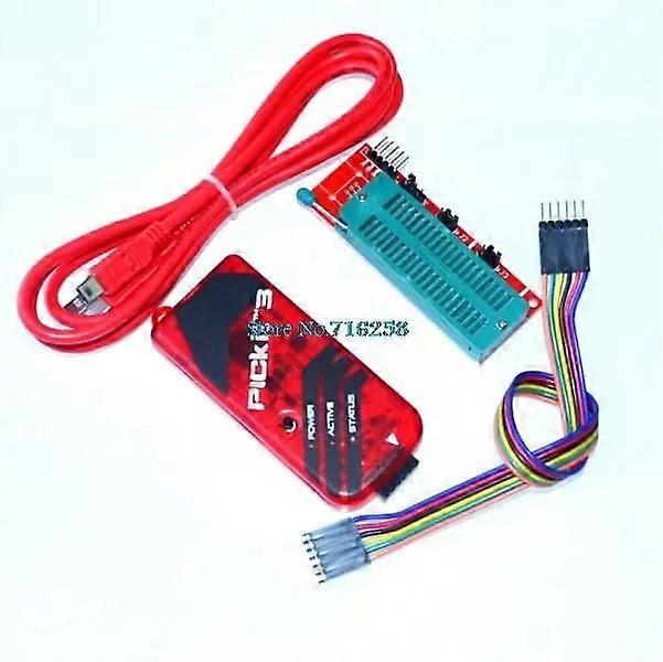 Kit3 Pickit 3 Pickit3 Programmer + Pic Icd2 Pickit 2 Pickit 3 Programming Adapter Universal Programmer Seat