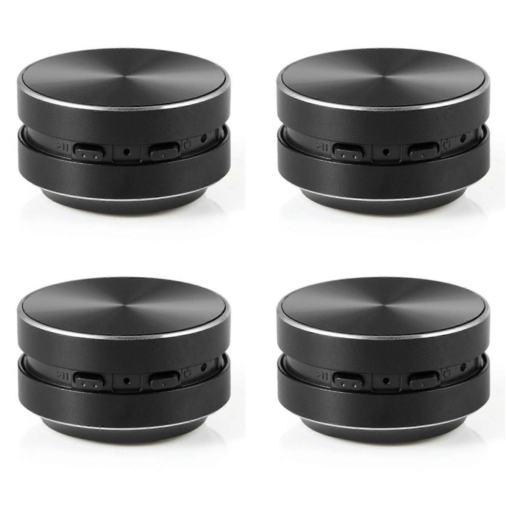 4X Portable Compatible Bone Conduction Speaker Stereo Sound,Bluetooth Speaker(Black)