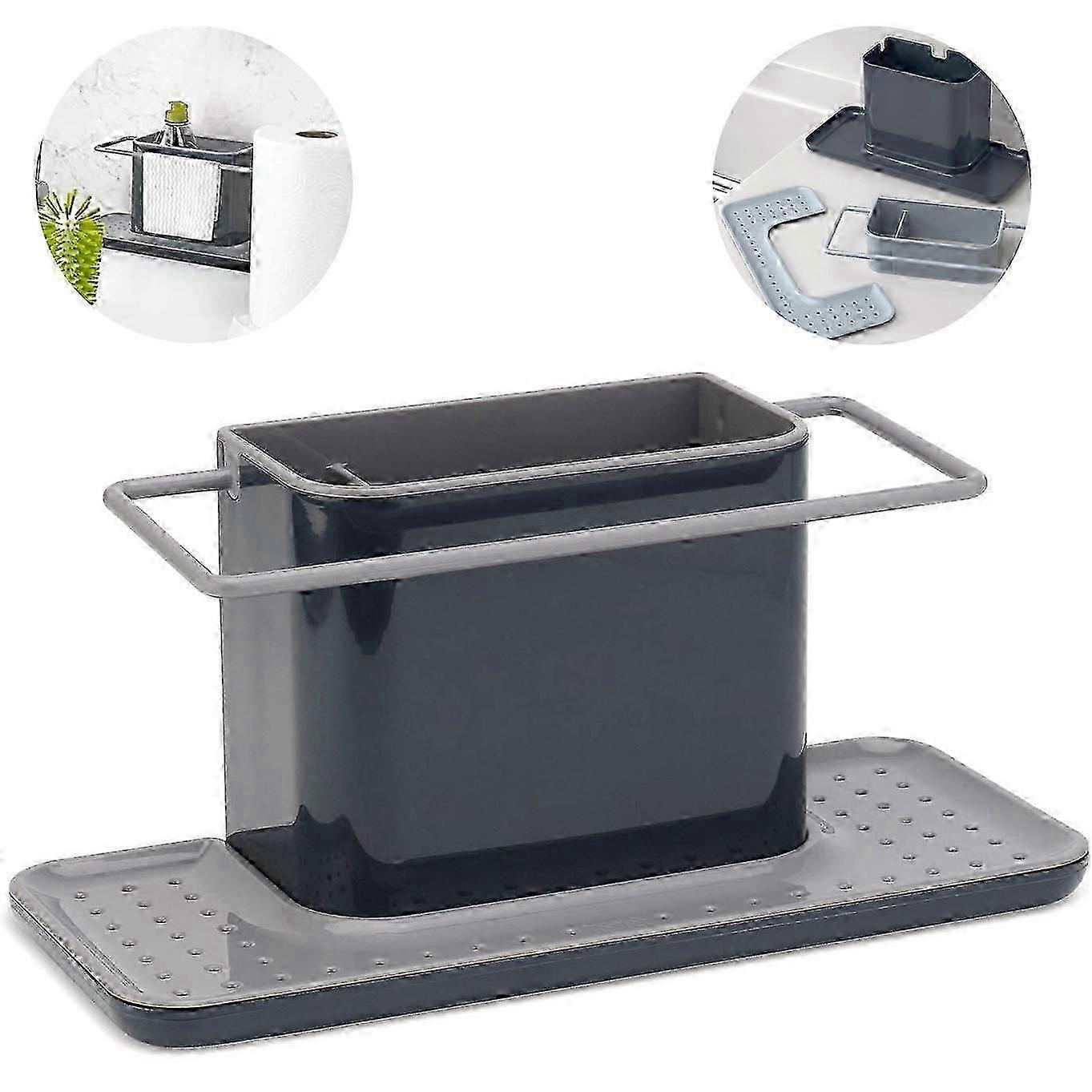 Caddy Sink Area Organiser, Large - Grey