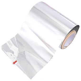 Papel alumínio para coloração capilar, permanente, para salão de cabeleireiro, 1 rolo de folha de estanho de liga prateada