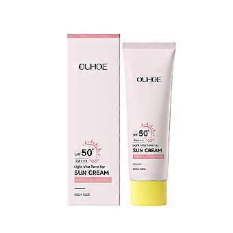 Sonnenschutzcreme mit Lichtschutzfaktor 50+ und PA++++, 50 g, leichte, nicht fettende Sonnenschutzlotion für den Außenbereich