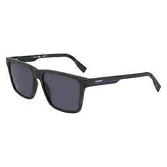 Okulary przeciwsłoneczne LACOSTE L6039S 301 MATTE GREEN 57/16/145 MĘSKIE