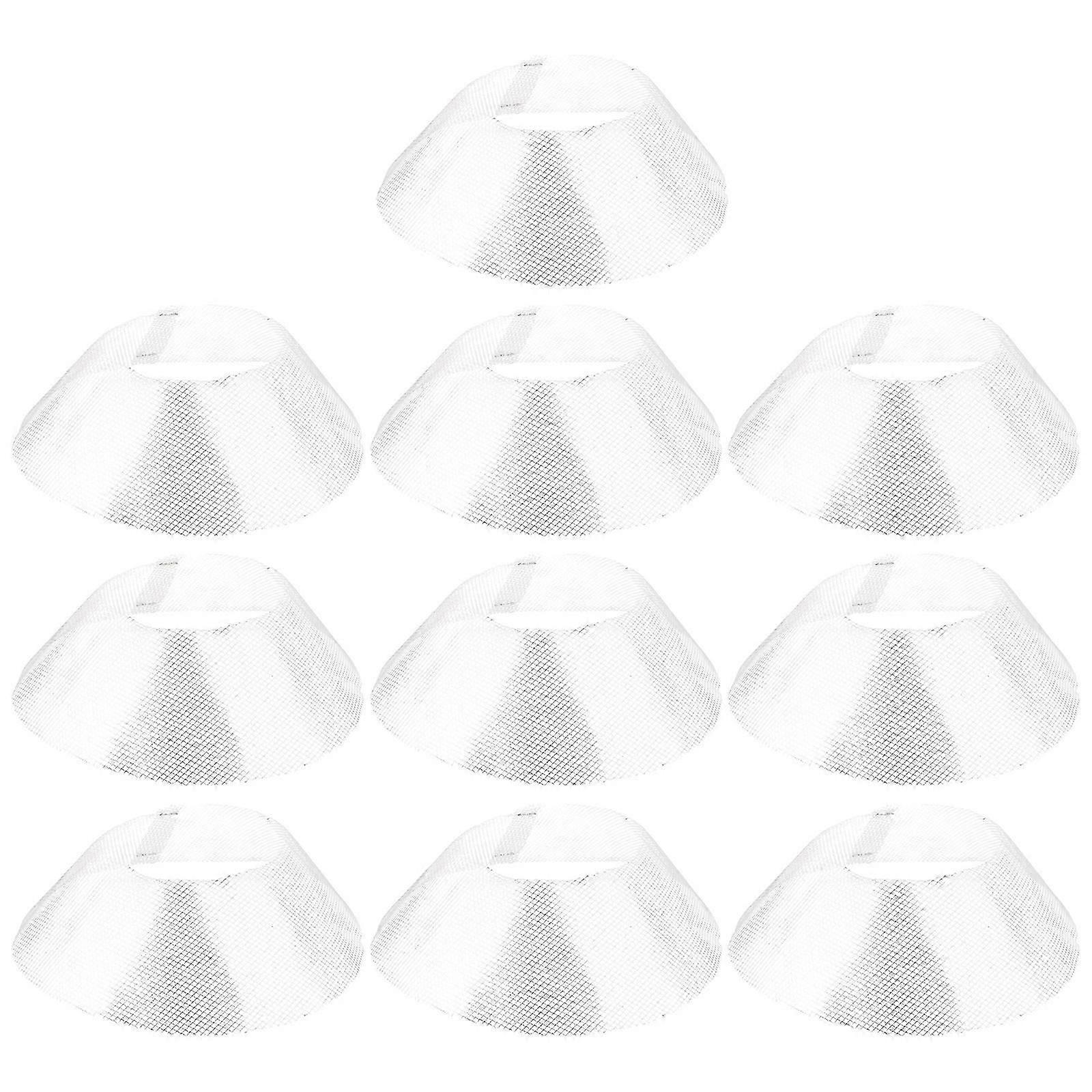 Range Hood Grease Filter Mesh 10Pcs for Kitchen Use