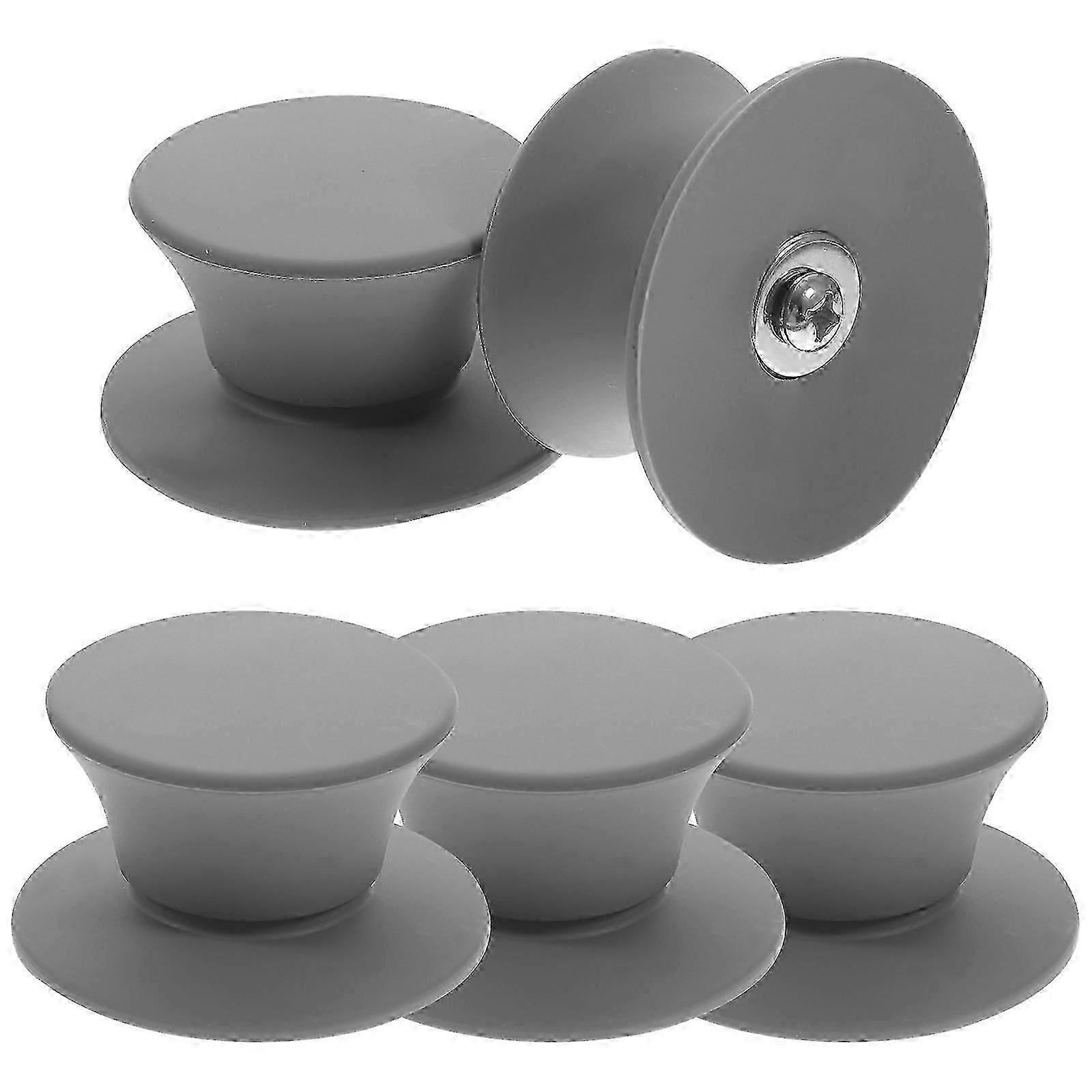 Silicone Cookware Lid Handle for Pot Lid Replacement 5Pcs Heat-Resistant Knobs