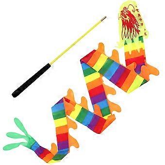 Dragon Dance Ribbon Chinese Dragon Ribbon 3D Dragon Dance Ribbon Fitness Game Prop