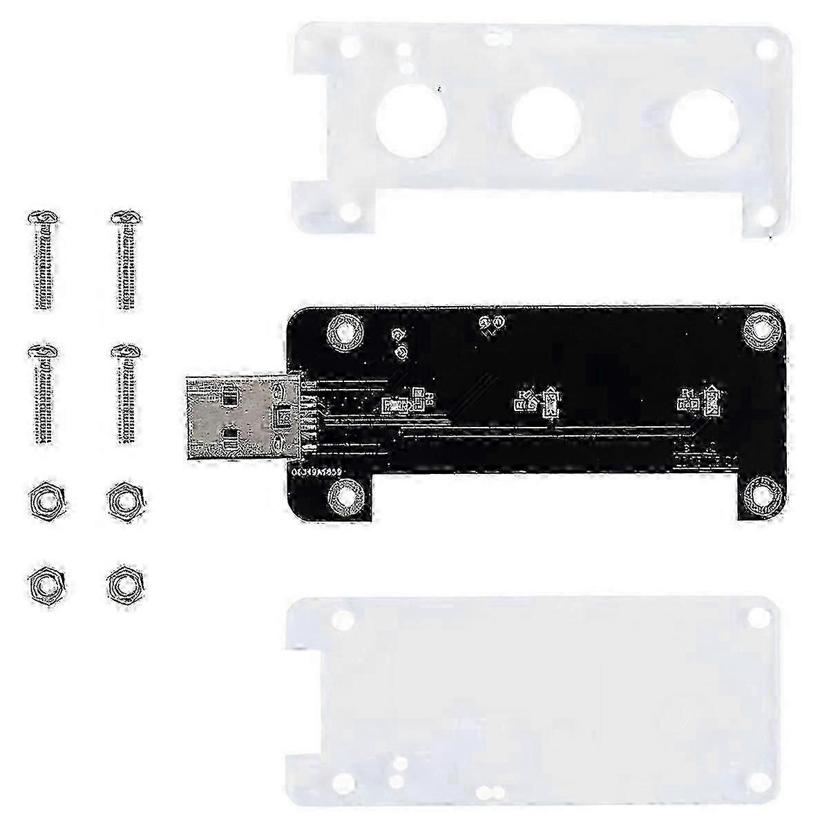 USB Dongle Expansion Breakout Module Kit for Zero / Zero W, Both Front & Back Side Can Be Inserted
