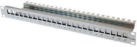Telegärtner Patchpanel 24xAMJ/AMJ-S-Mod./Kupplung 19" inkl. K
