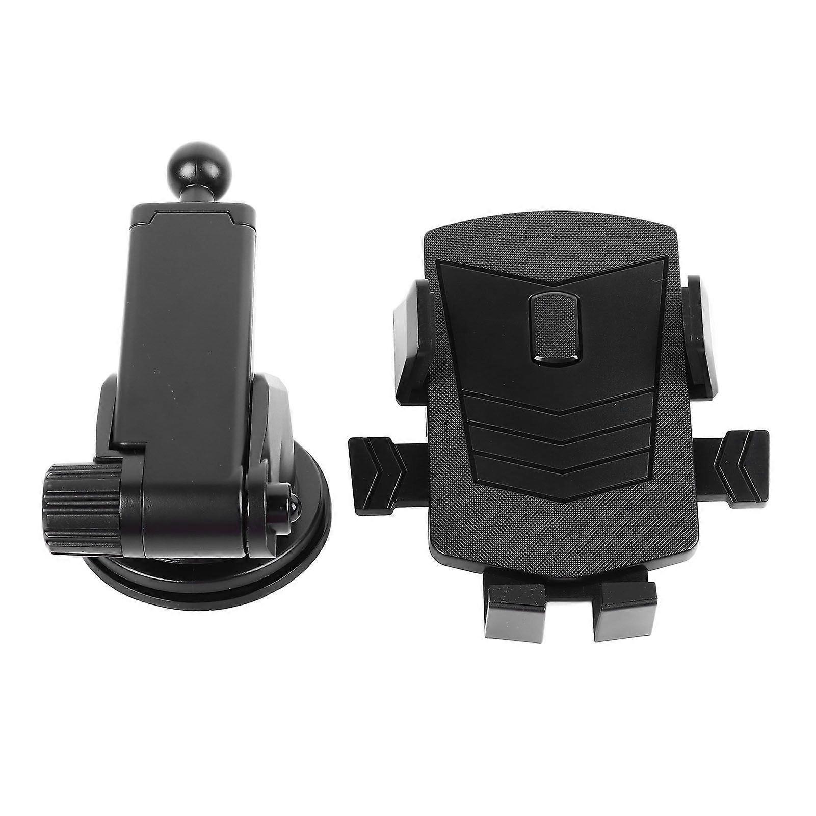 Single Hand Operation Phone Mount, ABS Material, Multi-Angle Adjustment for Dashboard, Universal Compatibility