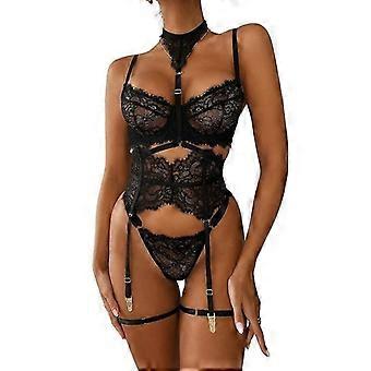 Women's Lace Lingerie, Tight Fitting Split Style for Bedroom Couples
