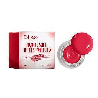 Balsamo per labbra colorato Red Blush | Rossetto impermeabile a lunga tenuta | Natural Lips And Cheek Tint, Set per il trucco di labbra e guance