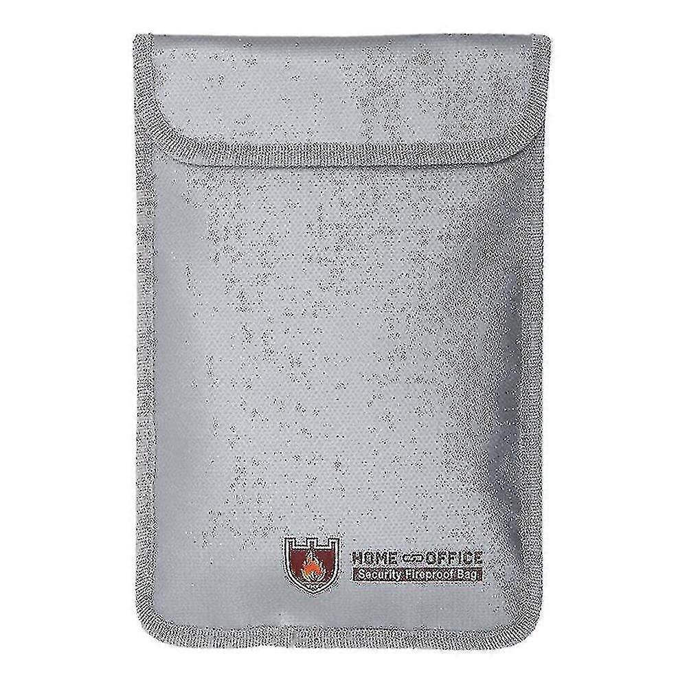 Document Case Cash Box Security Waterproof Fireproof Bag
