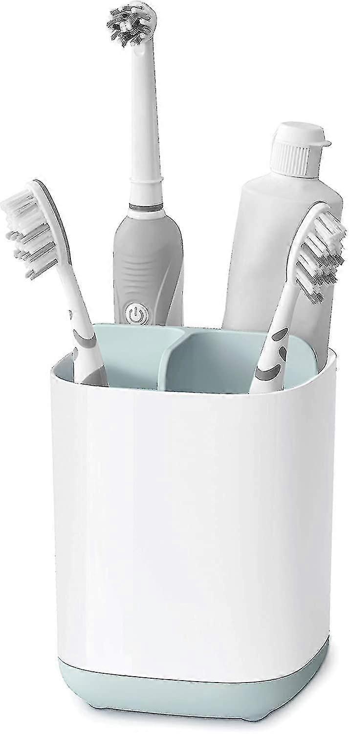 Bathroom Easy-store Toothbrush Caddy,white, Small