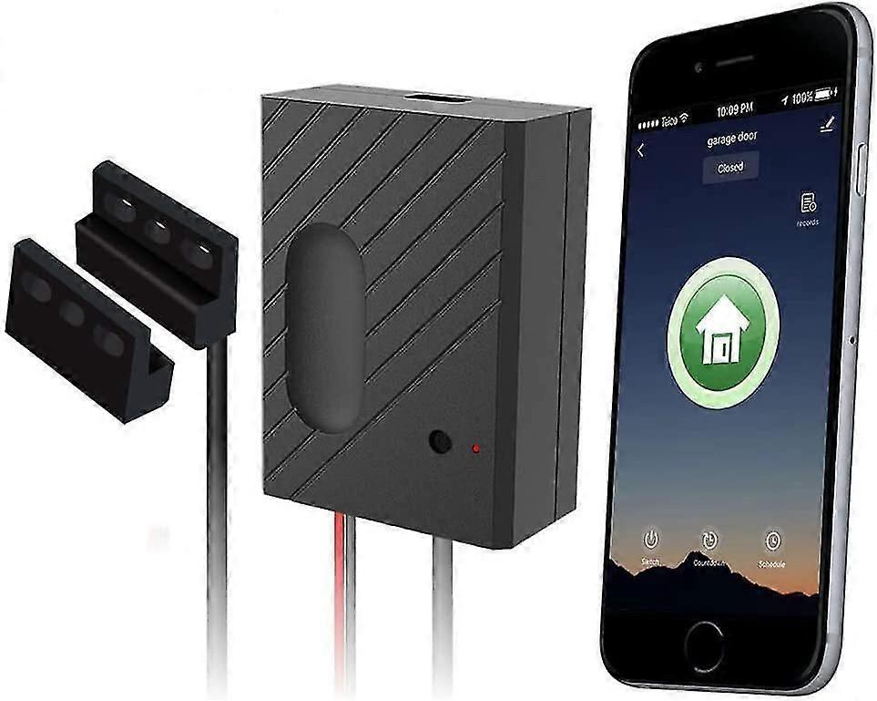 Universal Garage Door Opener, Smart Wifi Garage Switch Timer Function For  Amazon