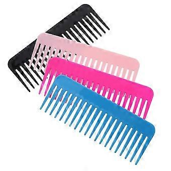 Hairdressing Comb Barber Comb for Hair Styling 4Pcs Plastic Set