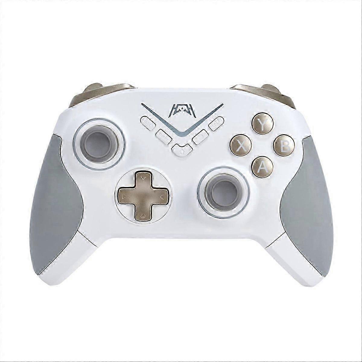 Gamepad Wireless Gaming Controller with Colorful RGB Light, D