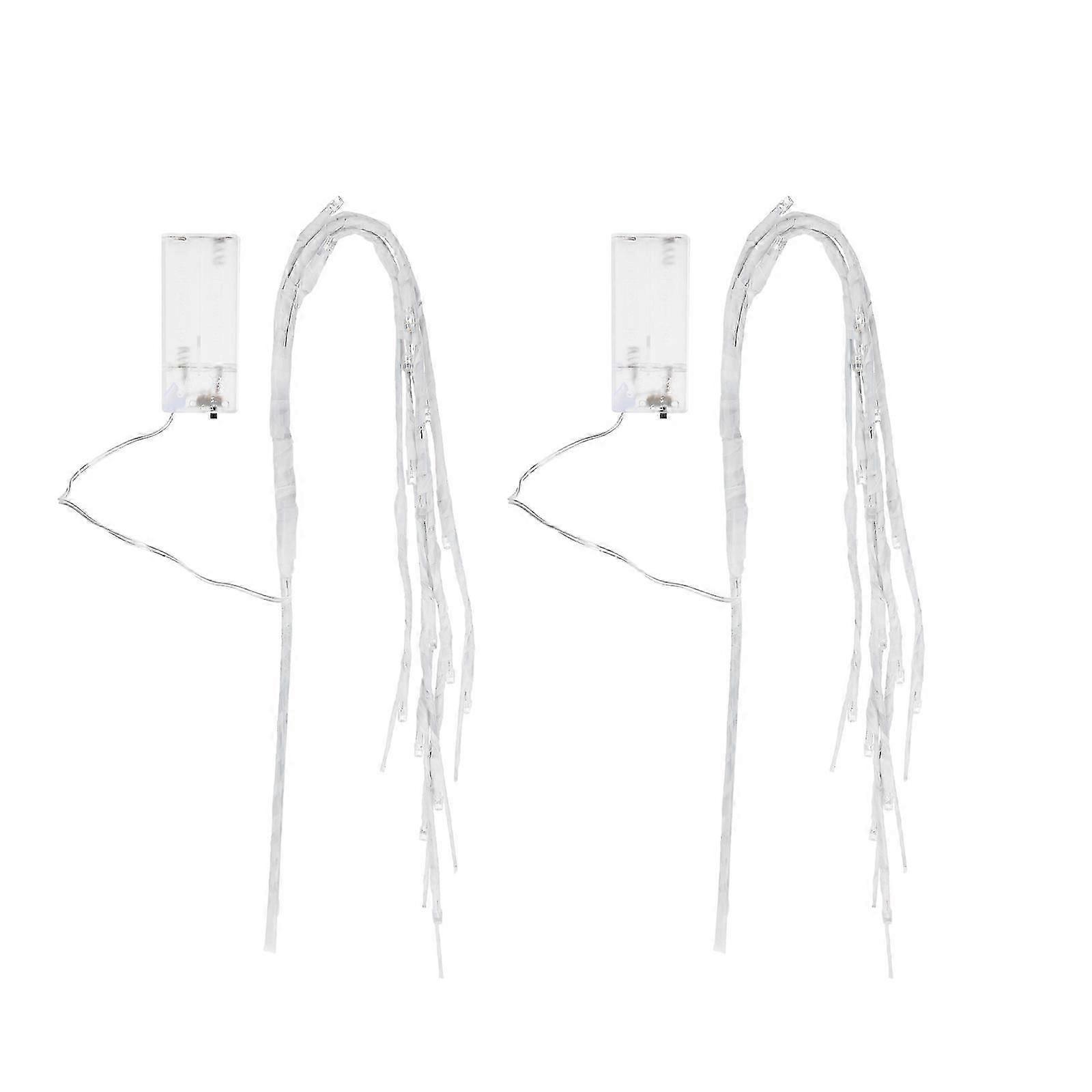 2Pcs Birch Branches LED Light Creative Vase Branches Light Unique Scene Light Decor