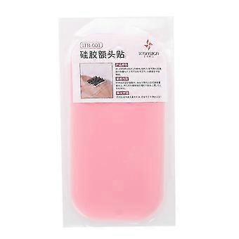 Almofadas de silicone para enxerto de cílios prodef, almofadas para implantação de cílios na testa, ferramenta para extensão de cílios, rosa, qualidade super perfeita.
