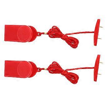 2pcs Universal Treadmill Emergency Stop Key Replacement Dual Insert Safety Key For Fitness Equipment Compatible for Running Machines