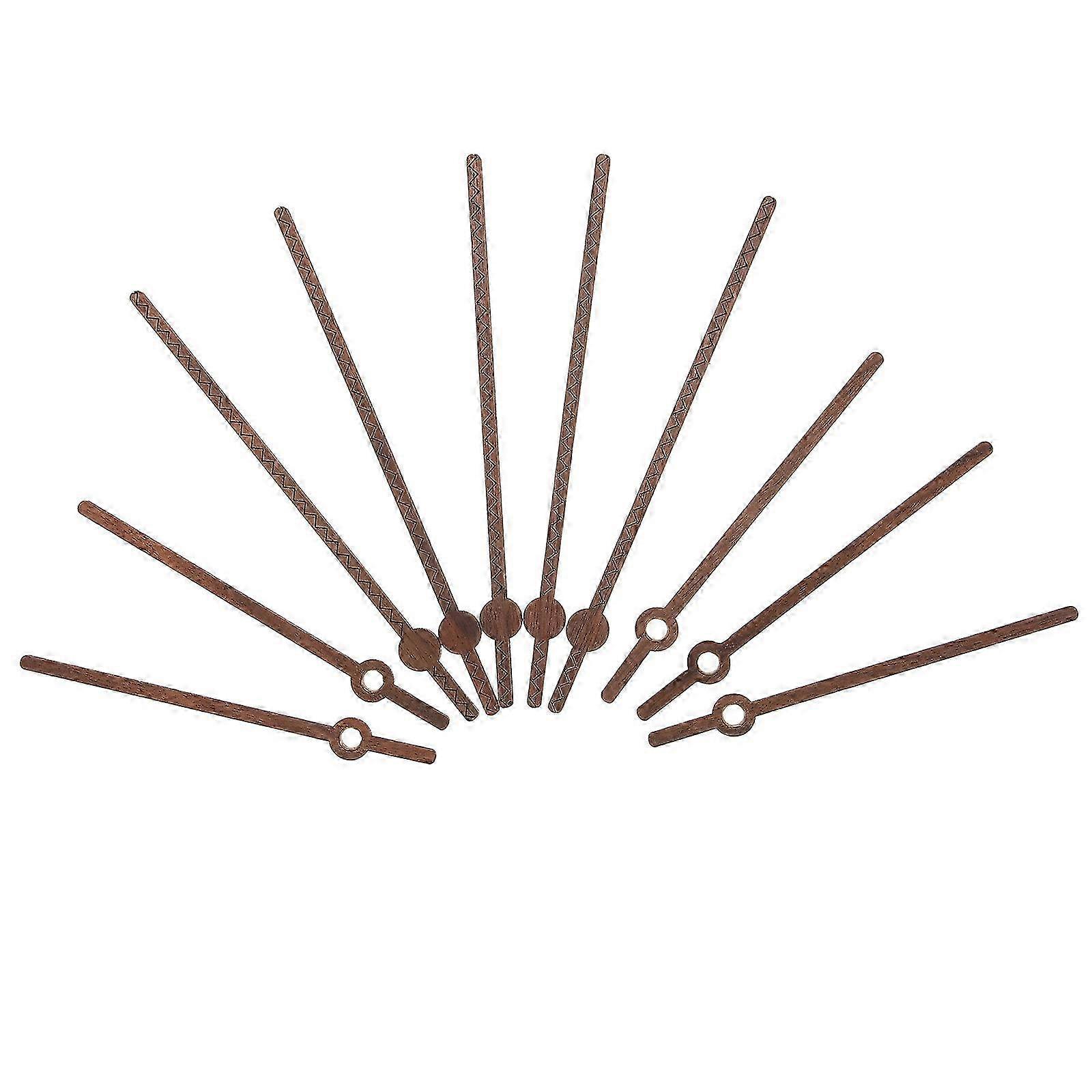 Wood Clock Pointers compatible with Sturdy Replacement 5Sets Elegant Design