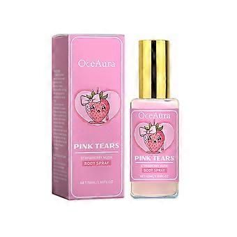 Spray Corporal de Morango e Almíscar, Refrescante e Hidratante, com Fragrância de Morango, 50ml