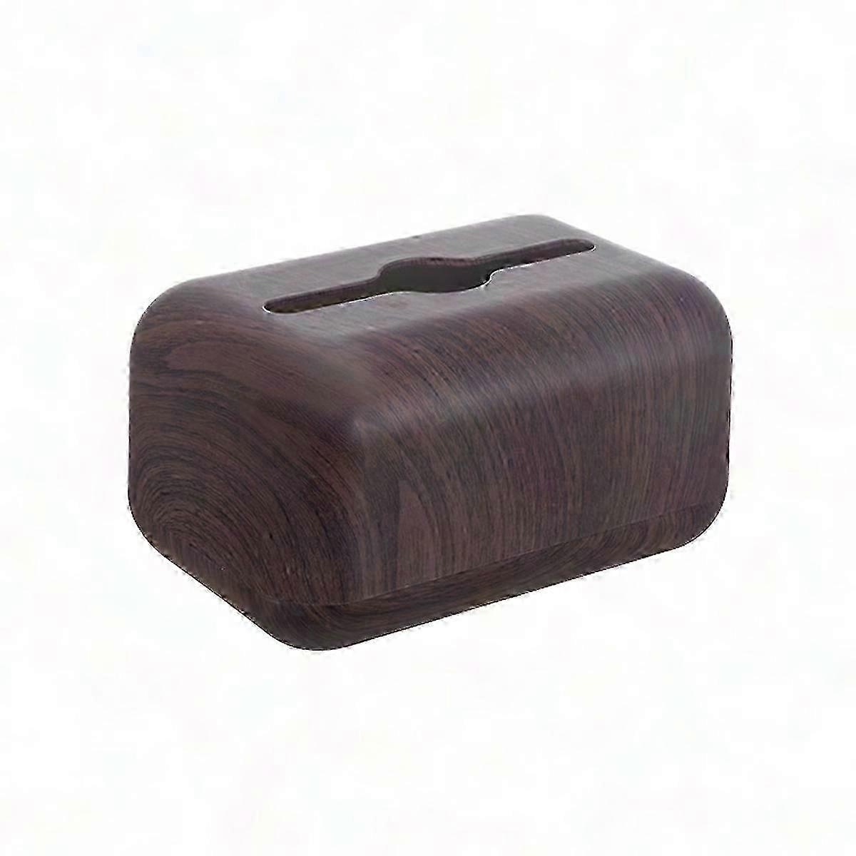 Compact Tissue Box Stand compatible with Desk, Bathroom & Bedroom - Removable Storage Solution