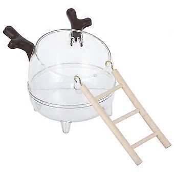Hamster Bathroom and Toilet Sand Bath with Ladder for Small Pets