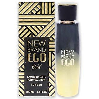 New Brand Ego Gold by New Brand für Herren - 3.3 oz Eau de Toilette Spray