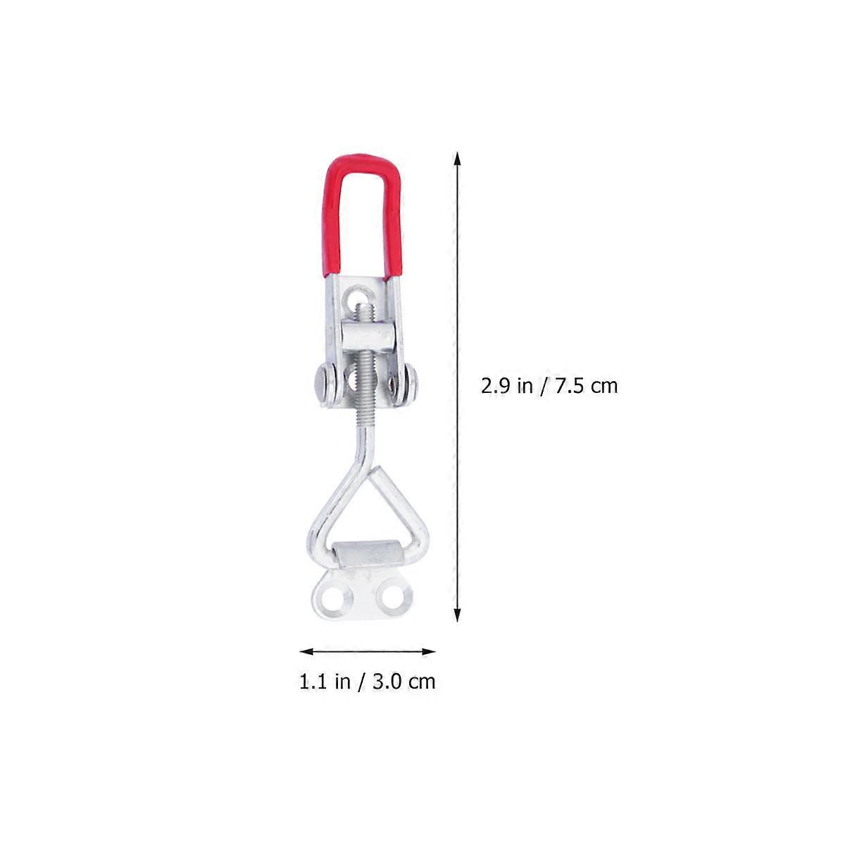 Quick Toggle Latch Clamp Metal Adjustable Clamp 4Pcs for Cabinets