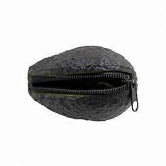 Guarda monedas y llaves: Monedero y bolsa para llaves con forma de aguacate sintético