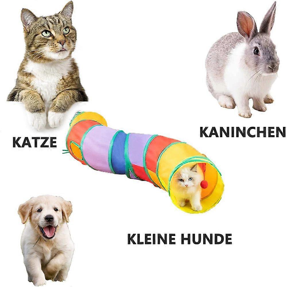Interactive Flexible Durable Cat Tunnel
