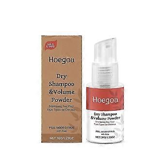 Shampoing sec en poudre pour femmes et hommes, léger, volumisant, rafraîchissant et régulateur de sébum, format voyage