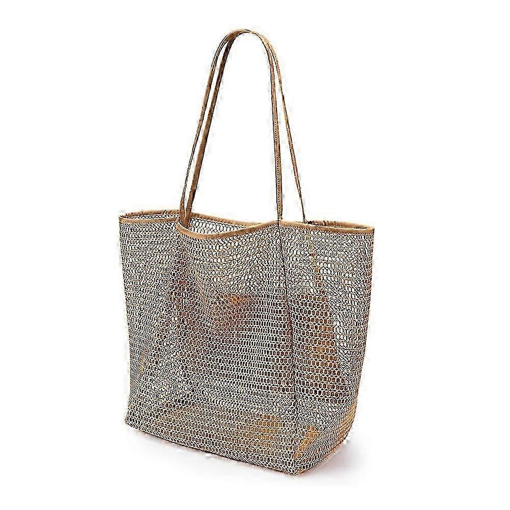 Lightweight Foldable Beach Tote Mesh Durable