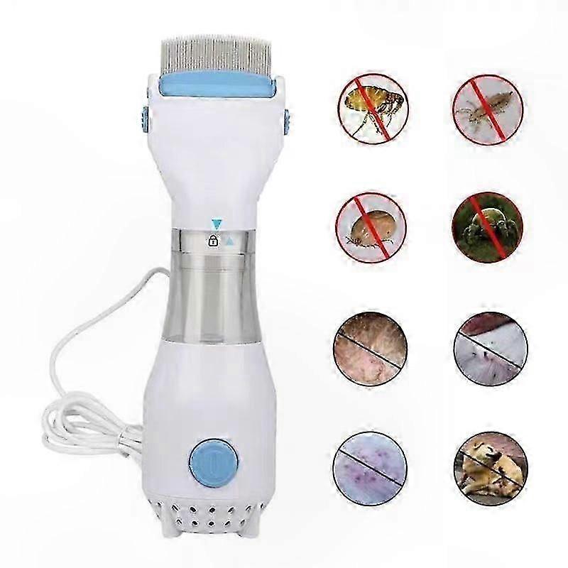 Natural Lice Removal Comb with Capture Filter and Vacuum Function for Effective Pest Control Solution