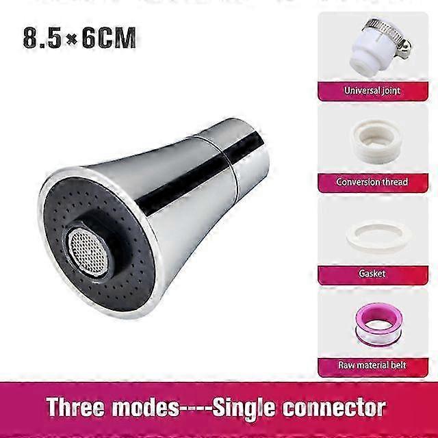 Rotating Adjustable Water-Saving Kitchen Faucet Nozzle
