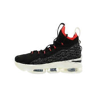Nike LeBron 15 Black Bright Crimson GS AQ6176-002