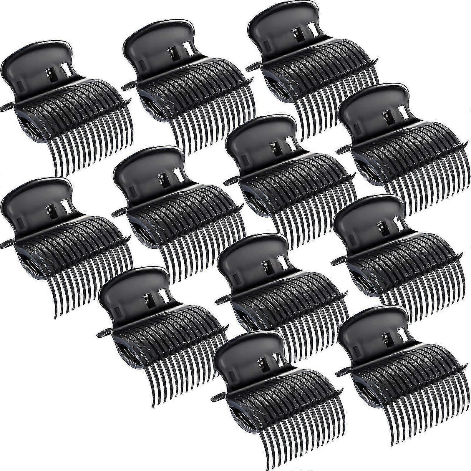 12pc Lightweight Roller Styling Clips