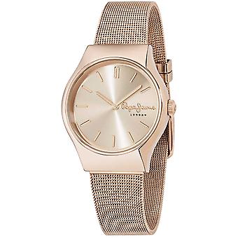 Pepe jeans joey watch for Women Analog Quartz with stainless steel bracelet plated in gold R2353113501