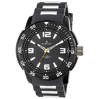 Strålende ny playoff Quartz analog mand ur med RA313606 silikone armbånd
