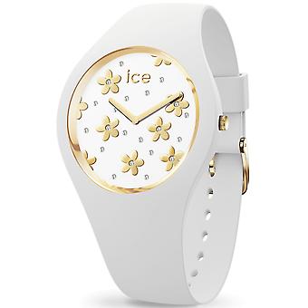 Ice flower Quartz Analog Women Watch with Silicone Bracelet IC016667