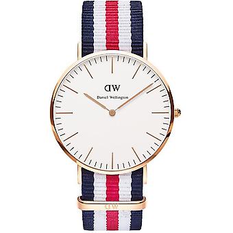 Dw classic rosegold Quartz Analog Unisex Watch with Nylon Bracelet DW00100002