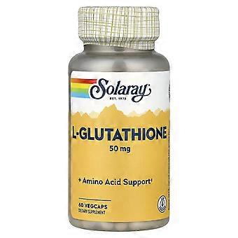 Solaray, L-Glutathione, 50 mg, 60 VegCaps